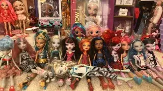 LIZZIE’S HUGE MONSTER HIGH DOLL HAUL | basic Toralei #6, Rainbow High and More!