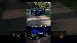 Real Life Batman Animated Series Batmobile ! #batman #batmobile #cars