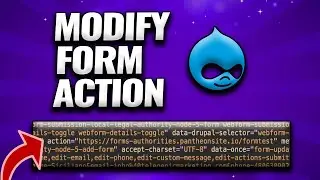 How to Modify Drupal Form Action
