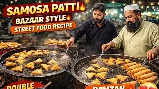 Samosa Patti Roll Patti | Street Style Recipe 😍