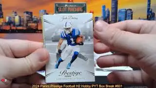 11-4-24 2024 Panini Prestige Football H2 Hobby PYT Box Break #801 - Pick Your Team!