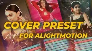 Efx Cover Presets Alightmotion | Link In Description | No pass