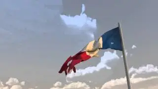 Flag (Maya nCloth) Test