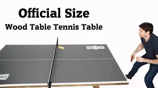 Hall of Games Official Size Wood Table Tennis Table