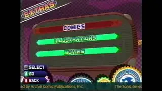 Sonic Mega Collection OST - Options and Extras Menu Theme VHS Edit