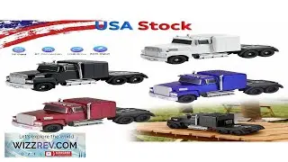 Dazone Retro Truck Replica Bluetooth Speaker Portable Dual 2.5 In Woofer Stereo