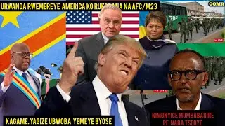U Rwanda Rwemereye America ko M23 Aringabo Za RDF Ngo Bagiye kurinda Abatutsi bo Muri Congo byakomey