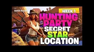 Fortnite: Secret Battle Star Location In Season 6, Week 1 (Hunting Party Challenge)