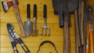 DIY: Garden Tools Wall