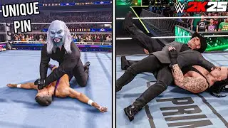 Unique Pin Animations YOU NEED TO SEE in WWE 2K25 !!!
