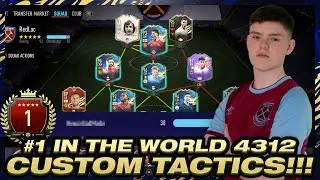 1ST IN THE WORLD 30-0 TOTS FUT CHAMPIONS *PRO* META 4-3-1-2 CUSTOM TACTICS + INSTRUCTIONS - FIFA 21