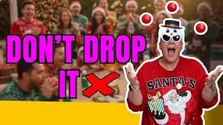Holiday Cup Stack Challenge &mdash; Don&rsquo;t Drop the Ball! 🎄🏆