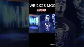 'The Icon' Sting Mod In WWE 2K23