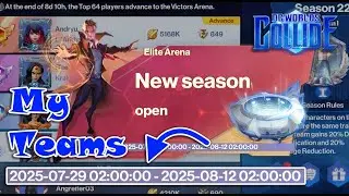 DC Worlds Collide - My Team Comps for Elite Arena - July 29 - Aug 12