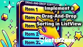 How to add Drag-and-Drop ListView Sorting in Android