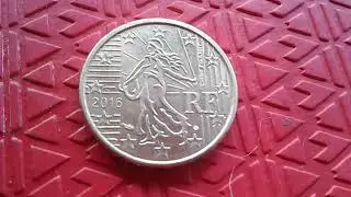 10 Euro Cent 2016 France Old Coin RARE