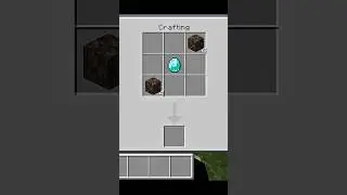 Minecraft me Craft a diamond soul sand #minecraft #mcpe #shorts