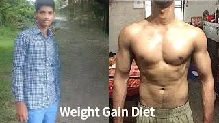 Weight Gain Diet Plan | How To Gain Weight ( Day 3 Of Skinny To Muscular)