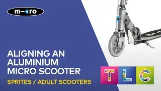 Aligning an Aluminium Micro Scooter