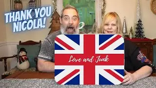 CHRISTMAS CAME EARLY | OPENING A HUGE UK SNACK BOX FROM A VIEWER | THANK YOU NICOLA
