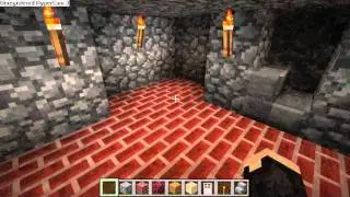 Midenhall-Castle from Dragon Warrior II recreated in Minecraft