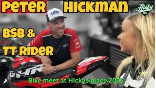 💥 Meeting Peter Hickman! BSB & TT Legend | Bike Meet + Private Workshop Tour 