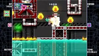 GalGunvolt Burst (Mighty Gunvolt Burst) | Ekoro hard mode + under 1h - no commentary