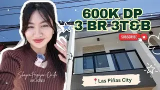 Las pinas 3 Bedroom house and lot for sale | 600K DP Lipat-agad Low Downpayment RFO Townhouse