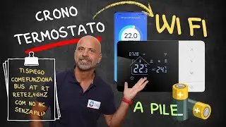 cronotermostato ambiente timer pulsante per caldaia dove installarlo come si monta che differenze