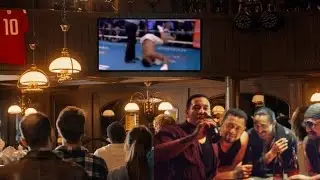 Jake the Muss watches AJ vs Dubois