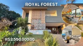 Sobrado de Luxo no Royal Forest | 3 Su&iacute;tes, Piscina e Closet &ndash; Condom&iacute;nio Fechado com 284 m&sup2;