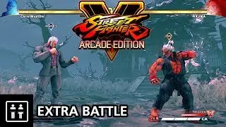 Street Fighter V Arcade Edition - Extra Battle (Shin Akuma Vs Urien)