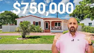 Tour a $750,000 Home in Miami Springs! 1000 Falcon! Real Estate 2022!