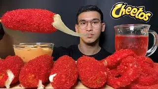 ASMR 치토스 핫도그 양파링 체다치즈 요리 먹방 PRETTYRED CHEESE HOTDOG ONIONRING CHEETOS COOKING MUKBANG EATINGSHOW