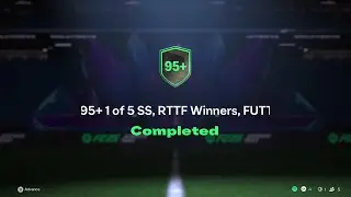 95+ 1 OF 5 SS, RTTF, FUTTIES T1/T2 PLAYER PICK SBC PT 3 (FC 25: PART 918)