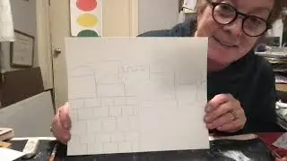 Grade 1 Jerusalem Pastel art