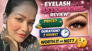 Eyelash extensions review video. Price? Duration? Worth or not? My honest review.