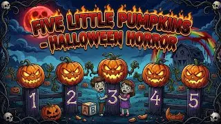 Five Little Pumpkins | Learn Emotions While You Sing!
