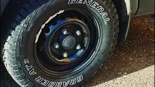 General Grabber AT3 on a Transit Mk8 Work Van