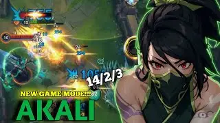 Wild Rift New GAME MODE Double Cast | Akali is BROKEN in new game mode!!!