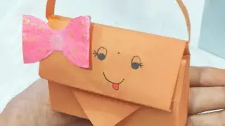 how to make paper purseit was so easy and helpful paper purse simplecraftedideas