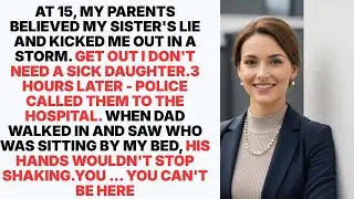 At 15, My Parents Left Me In A Storm Over My Sister's Lie—Dad's Hands Shook When He Saw Who Saved Me