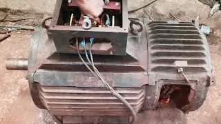 Slip Ring 3 phase motor how to speed test
