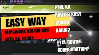 How to reset and configure PTCL router with easy installation | PTCL Reset aur Configure kaise kare
