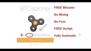 😍💸BTC Spinner fastest Script 25 minute auto spinning review | Free Bitcoins