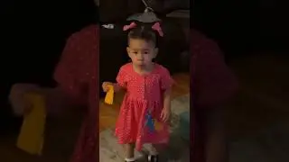 Watch this little salsa star!#tinyfeet #shorts