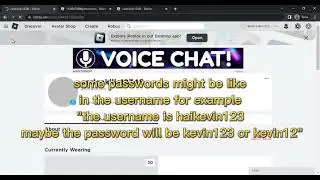 ROBLOX: How to PGing a 2012 account!