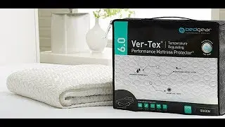 BED GEAR:  VER TEX COOLING GEL MEMORY FOAM MATTRESS COVER