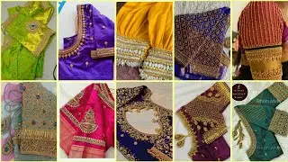 Bridal aari work blouse design|| maggam work blouse design ideas|| trending blouse designs