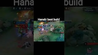 NEW UPDATE!! HANABI BEST BURST DAMAGE 😱HACK BUILD 2024!! TOP 1 GLOBAL HANABI-MLBB